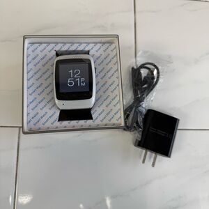 Smart Watch with Black Band